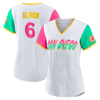 Replica Bill Almon Women's San Diego Padres 2022 City Connect Jersey - White