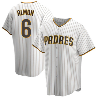 Replica Bill Almon Youth San Diego Padres Home Jersey - White/Brown