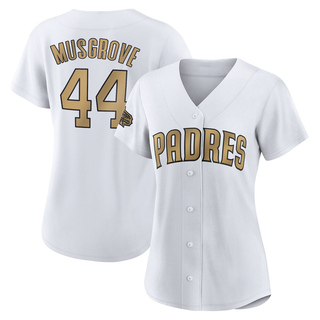 Men's Jose Azocar San Diego Padres Replica White Home Cooperstown  Collection Jersey