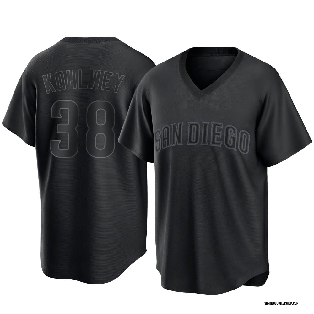 Black padres clearance jersey