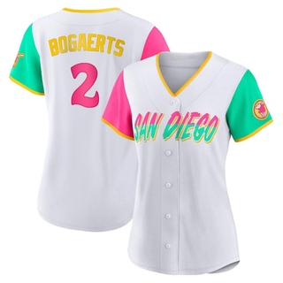 Women's Xander Bogaerts San Diego Padres Replica Black Holographic